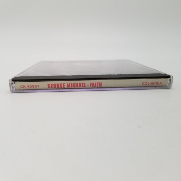 Vintage Music CD 80s George Michael Faith CBS Records Pop - Picture 3 of 6